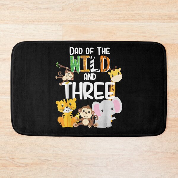 Item preview, Dad Of The Wild And Three Zoo Theme Birthday Safari Jungle  designed and sold by charissamo77.