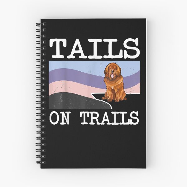 Item preview, Tibetan Mastiff Tails On Trails Funny Dog Hiking  designed and sold by charissamo77.