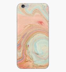 Marmor Swirl - Pfirsich iPhone-Hülle & Cover
