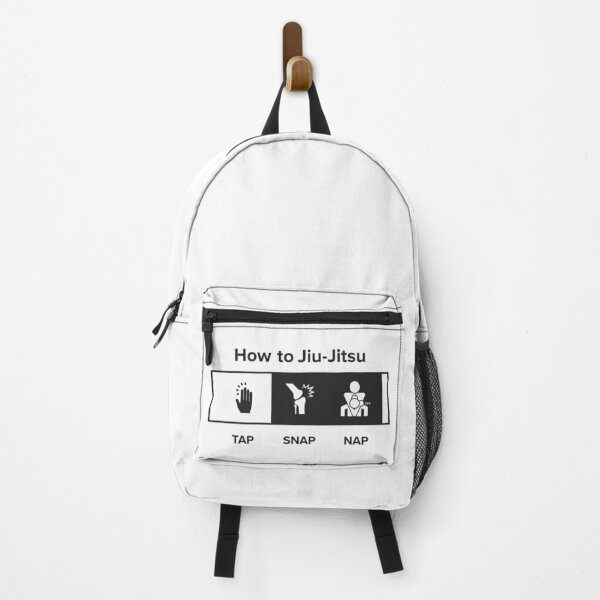 Item preview, How to Jiu-Jitsu (Tap Snap Nap) - White designed and sold by Eyedalas.