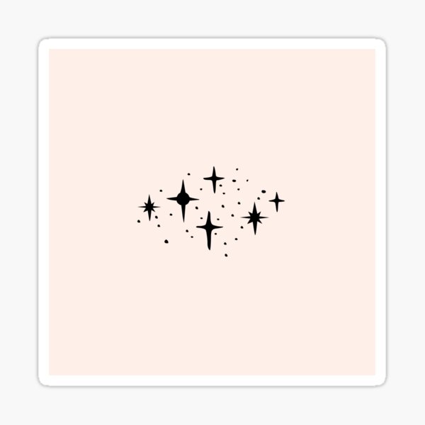 Sparkling Stars Sticker