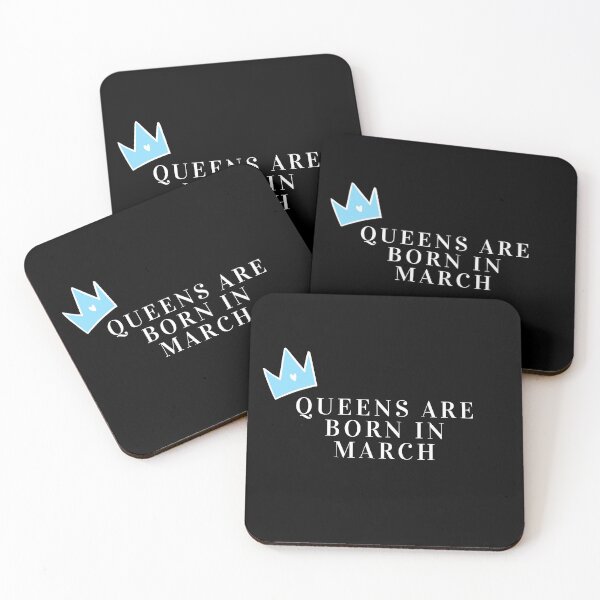 Item preview, Queens are born in March with birthstone crown designed and sold by travelnerd.