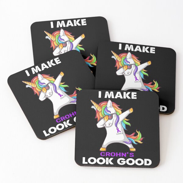 Aperçu de l'œuvre Je fais de Crohn une jolie licorne mignonne tamponnant le guerrier de Crohn créée et vendue par heppenp.