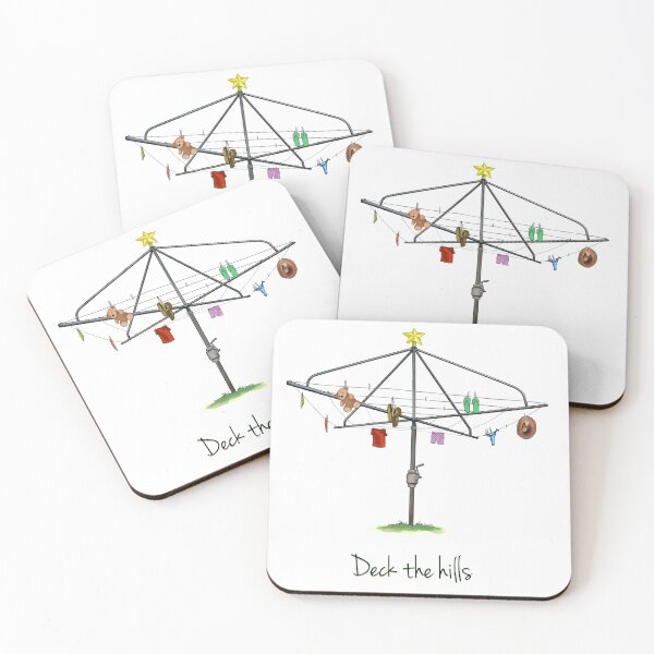 Item preview, DECK THE HILLS - LAUNDRY EDITION designed and sold by Lucky Roo.