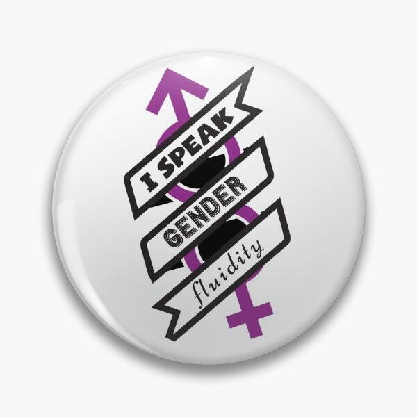 Item preview, I Speak Gender Fluidity designed and sold by sociallyinform.