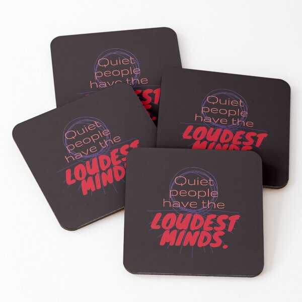 Item preview, Quiet people have loudest mind designed and sold by Tecnofa.