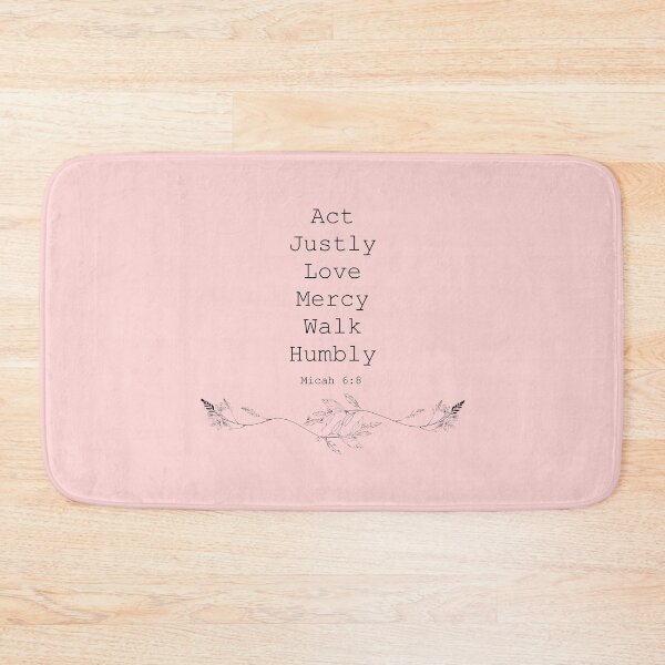 Item preview, Micah 6 : 8 act justly love mercy walk humbly designed and sold by the-cold-dots.