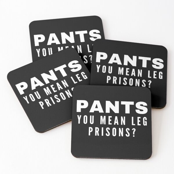 Item preview, Pants You Mean Leg Prisons Funny Funny Sarcastic Hydro Sticker  designed and sold by BoomDesignsUS.