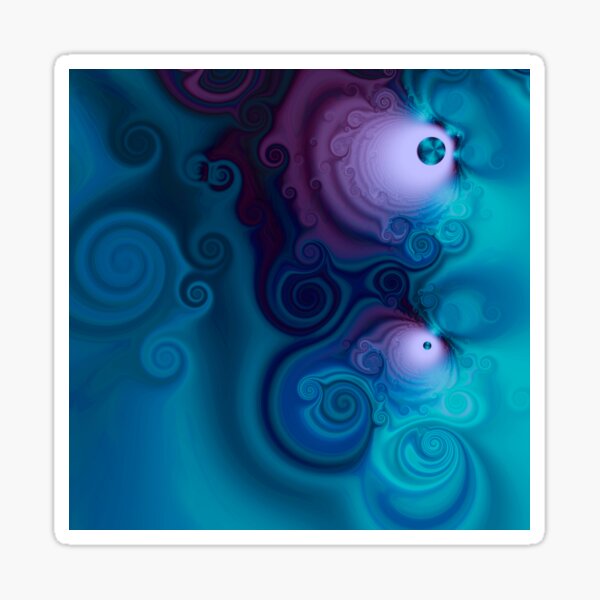 Dark Whirlpools 4 Sticker