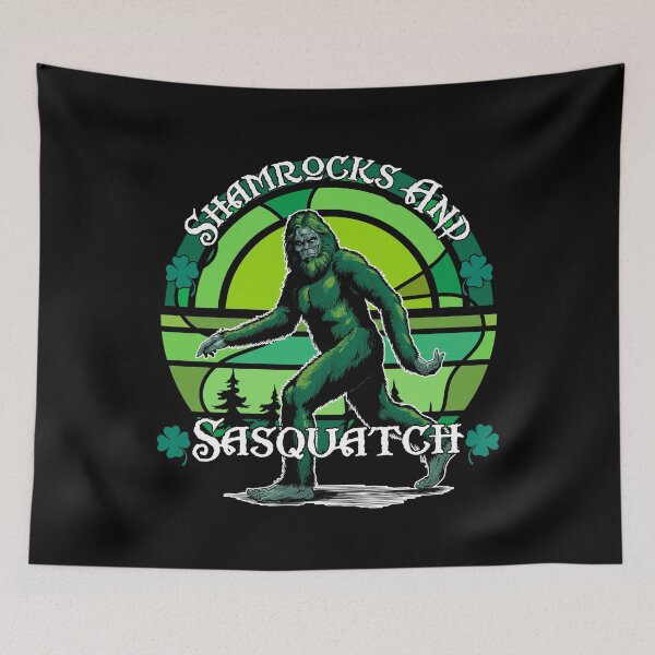 Item preview, SHAMROCKS AND SASQUATCH designed and sold by deadcelebritee.