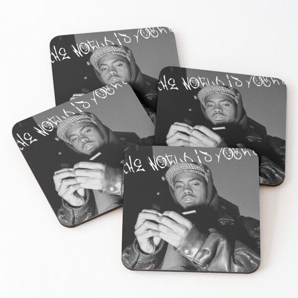 Item preview, Nas "The World Is Yours" designed and sold by MattsHipHopShop.