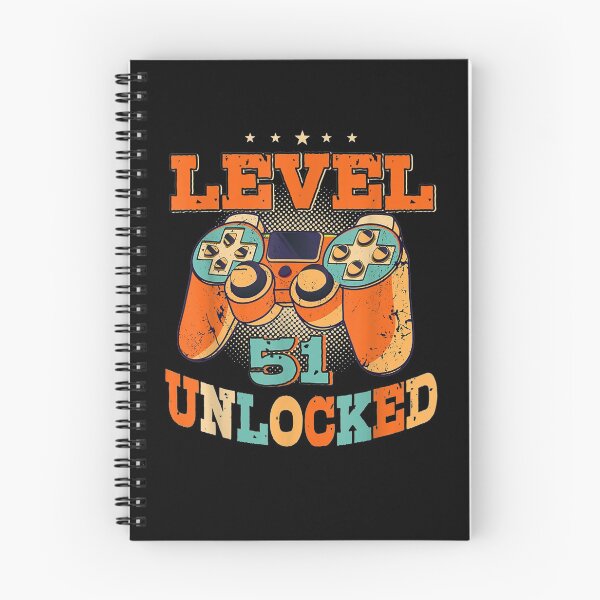 Item preview, Level 51 Unlocked Video Game 51 Years Old 51th Birthday Gift  designed and sold by charissamo77.