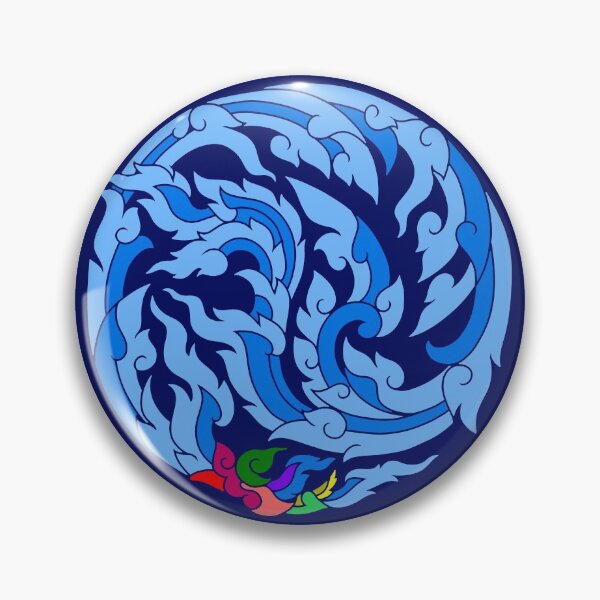 Item preview, THE FLAME BLUE LINE THAI designed and sold by NamSai.