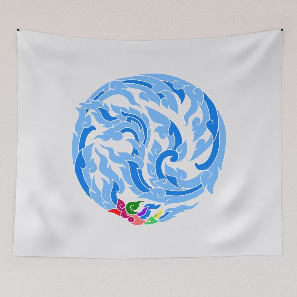 Item preview, THE FLAME BLUE LINE THAI designed and sold by NamSai.
