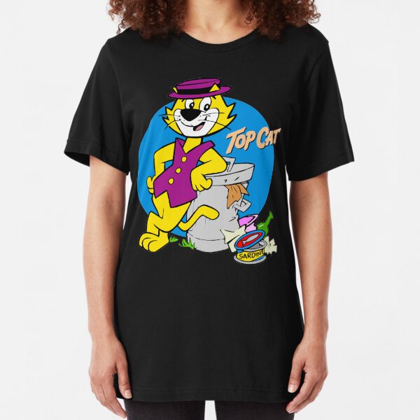 Stylish Cat Slim Fit T-Shirt
