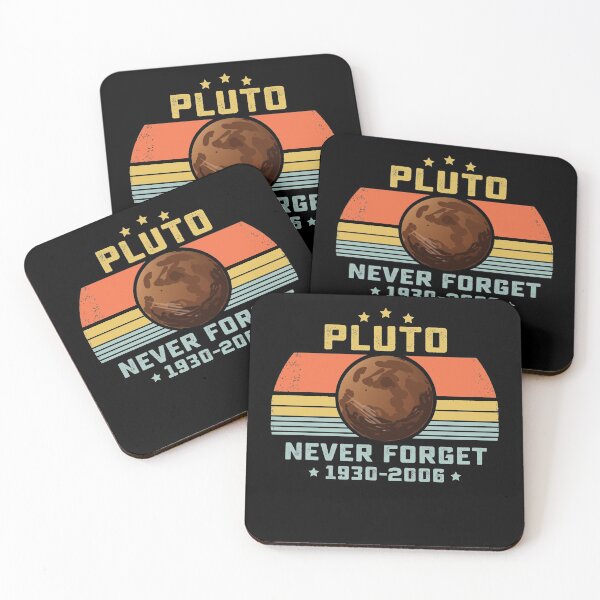 Item preview, Never Forget Pluto. Retro Style Funny Space, Science  designed and sold by hasanmasud.