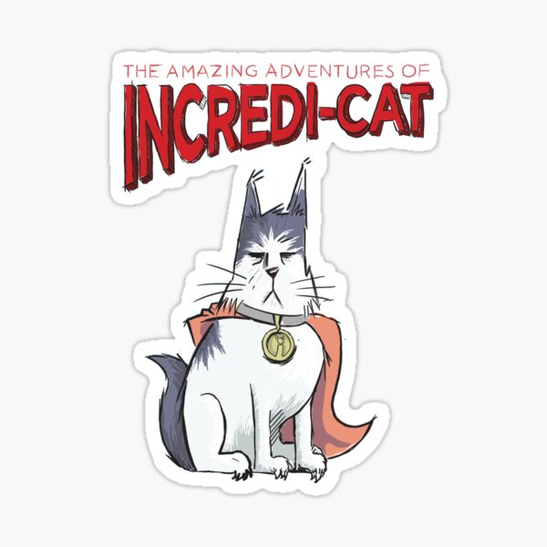 Incredi-Cat Sticker