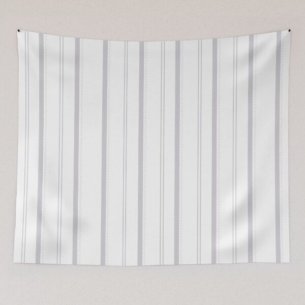Item preview, Palm Tree Ticking Striped Design, Grey designed and sold by PrissDodrill-86.