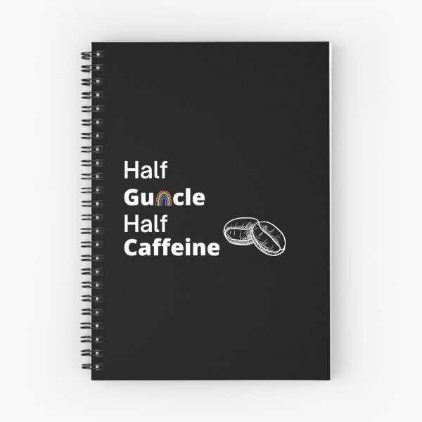 Item preview, Half Guncle Half Caffeine designed and sold by CJacobsDesigns.