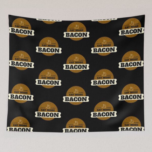 Item preview, Save The Planet Eat More Bacon designed and sold by MikesPoD.