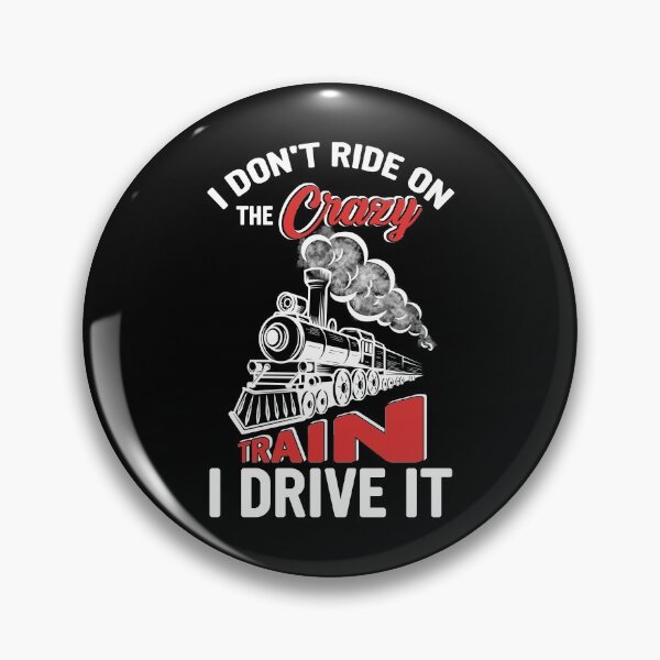 Item preview, I Don't Ride On The Crazy Train I Drive It designed and sold by BaseStore.