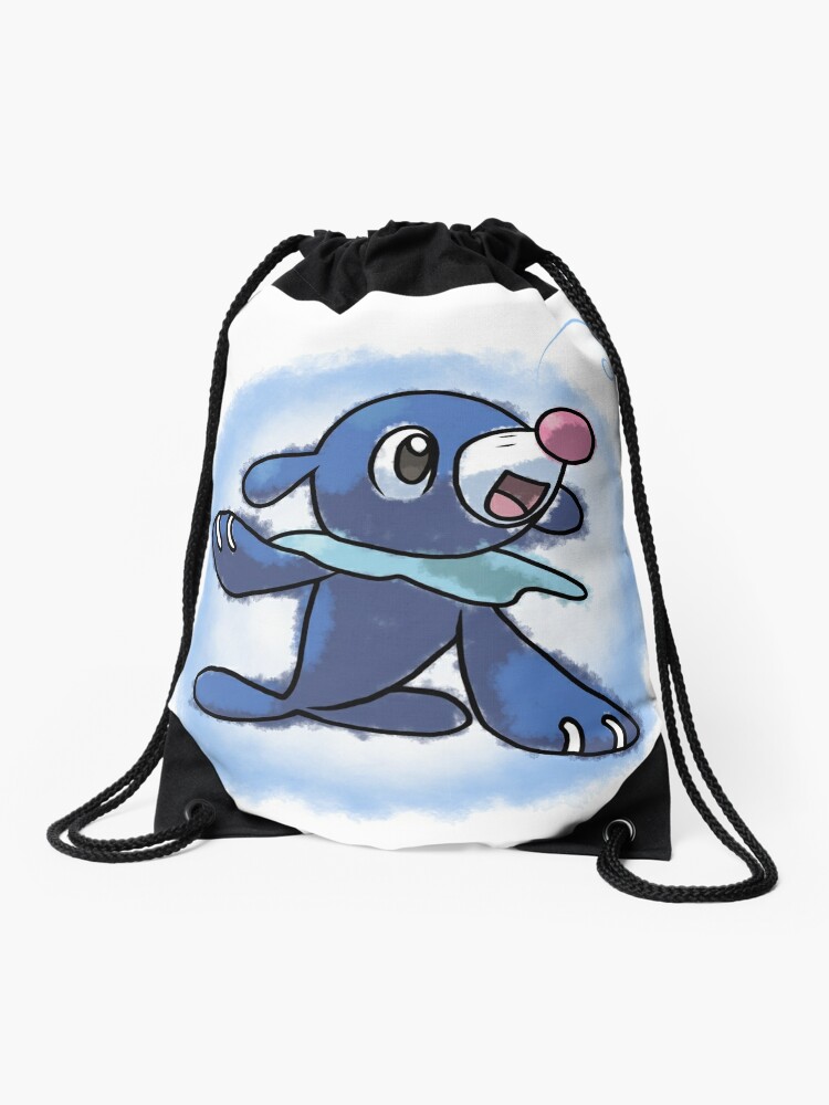 Popplio Pokemon Sun And Moon Starter Drawstring Bag By Erik1850