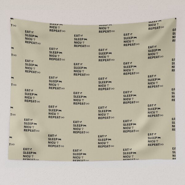 Item preview, Eat Sleep Nicu Repeat | Nicu Nurse designed and sold by brooklyntowner.