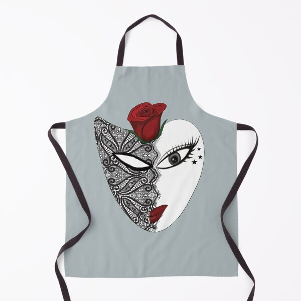 Item preview, Dark Red Rose Gothic Grunge Aesthetic Girl Portrait designed and sold by liztsang.
