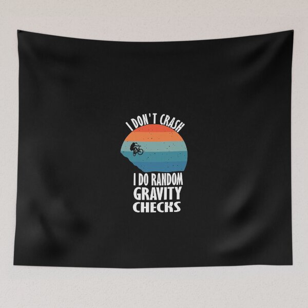 Item preview, I Don't Crash I Do Random Gravity Checks designed and sold by tarkaittisak.