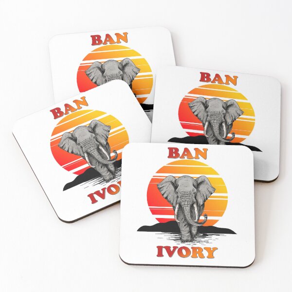 Item preview, Ban Ivory | Save the Elephants designed and sold by Harold Guillory.