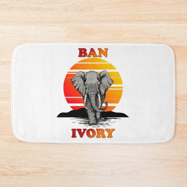 Item preview, Ban Ivory | Save the Elephants designed and sold by Harold Guillory.