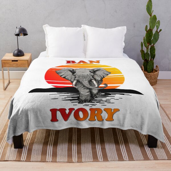 Item preview, Ban Ivory | Save the Elephants designed and sold by Harold Guillory.
