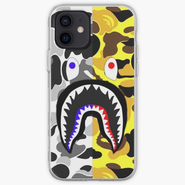 shark army merry black iPhone Soft Case