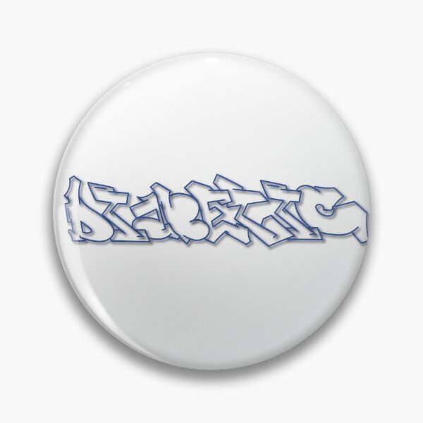 Item preview, Cool graffiti Diabetic letters negative space designed and sold by Stinky1138.