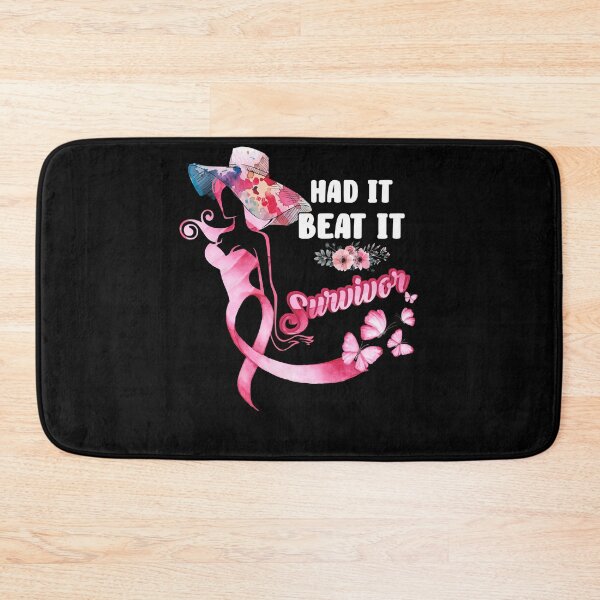 Artikelvorschau, Had It Beat It Survivor Pink Ribbon Breast Cancer Awareness entworfen und verkauft von BaseStore.