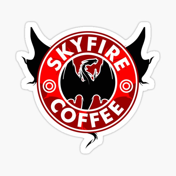 Item preview, Skyfire Coffee designed and sold by dorktalesstore.