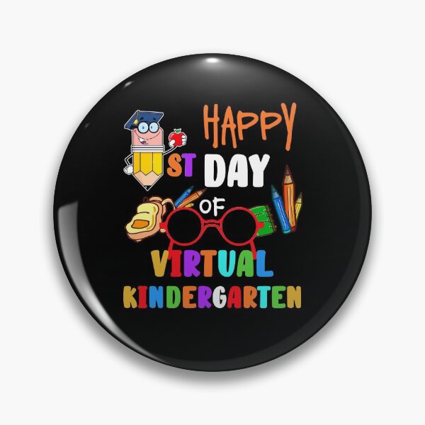 Item preview, Happy 1st Day Of Virtual Kindergarten designed and sold by BaseStore.