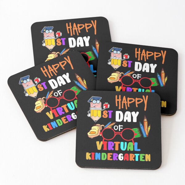 Item preview, Happy 1st Day Of Virtual Kindergarten designed and sold by BaseStore.