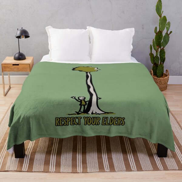 Item preview, Respect Your Elders Man Hugging Tree designed and sold by BOLD-Australia.