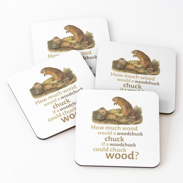 Item preview, How Much Wood Would a Woodchuck Chuck? designed and sold by Primal Frog.