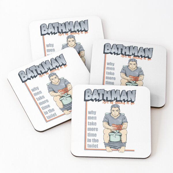 Item preview, Bath man art of letting it go designed and sold by pixeldsigns.