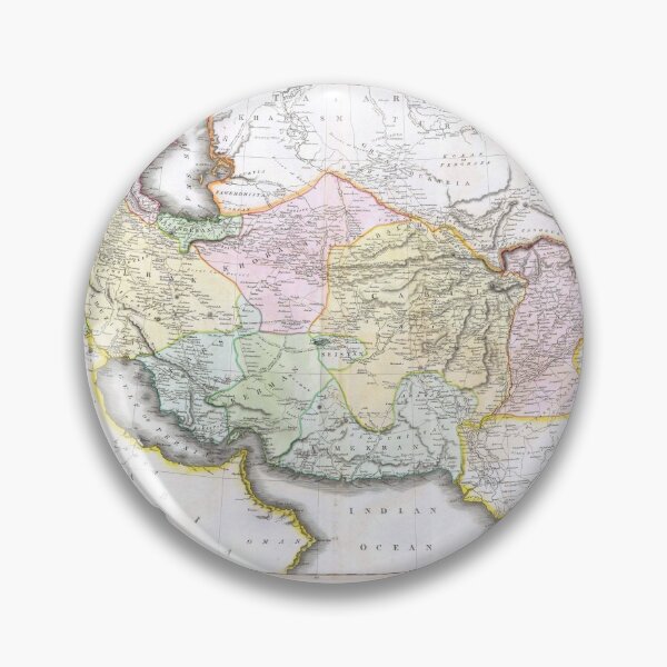 Item preview, Map of Iran in 1814 designed and sold by ArtEntwined.
