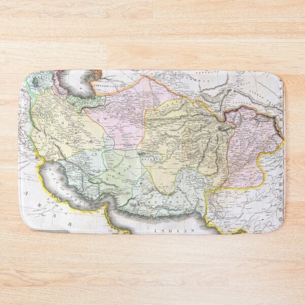 Item preview, Map of Iran in 1814 designed and sold by ArtEntwined.