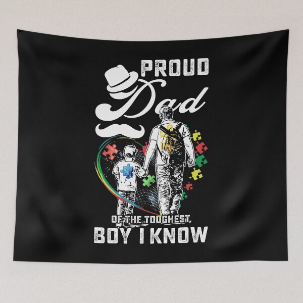 Item preview, Proud Dad Of The Toughest Boy I Know designed and sold by BaseStore.
