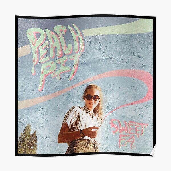 Peach Pit Band Posters Redbubble