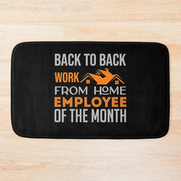 Item preview, Back to back work from home employee of the month  designed and sold by KGN  CREATIVITY.