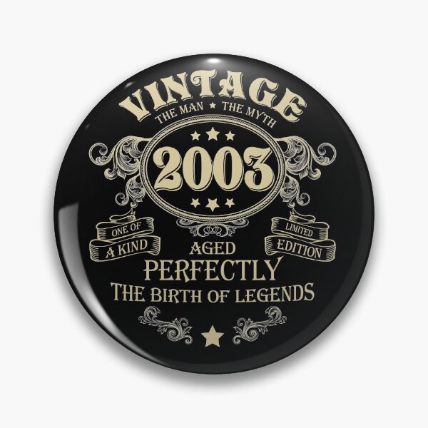 Item preview, Vintage 2003 The Man The Myth the birth of legends Birthday designed and sold by Jacob Champagne.