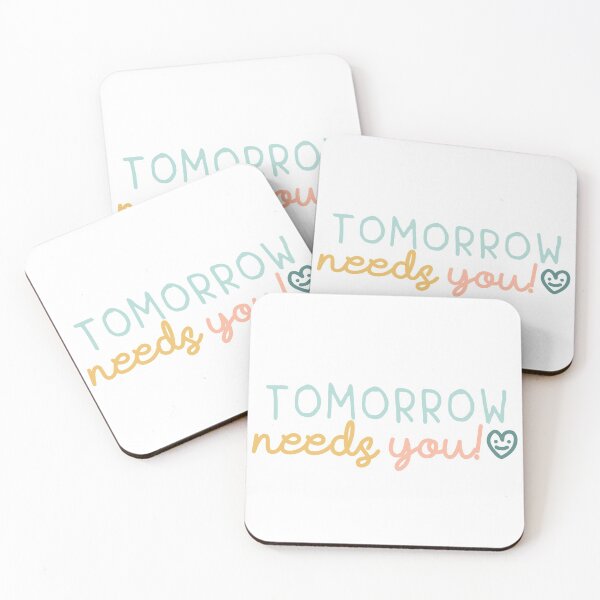 Item preview, TOMORROW NEEDS YOU SMILEY designed and sold by abbymoriartyy.