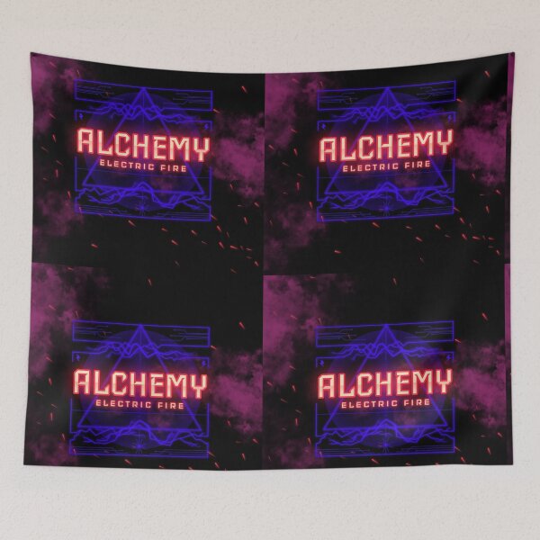 Item preview, Alchemy Electric Fire designed and sold by Alchemytshirts.
