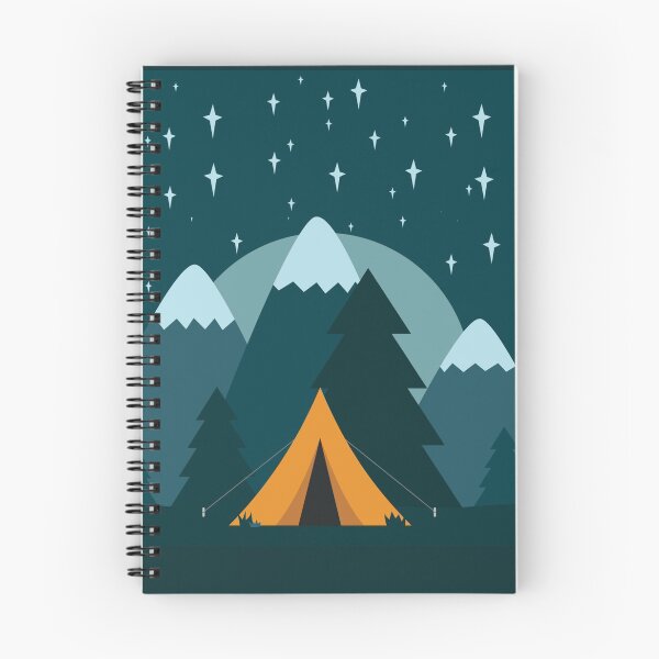 Item preview, Camping Beneath The Stars And Mountains designed and sold by moonlightglo.